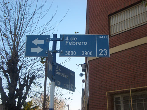 placa de nom de carrer