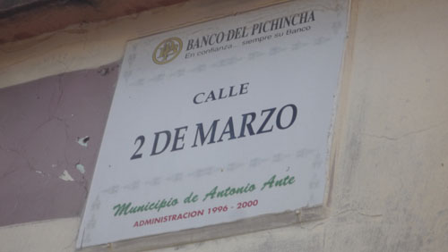 placa de nom de carrer