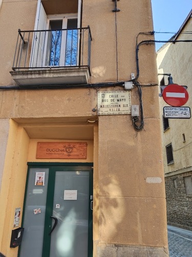 placa de nom de carrer
