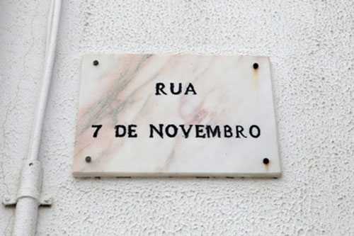 placa de nom de carrer