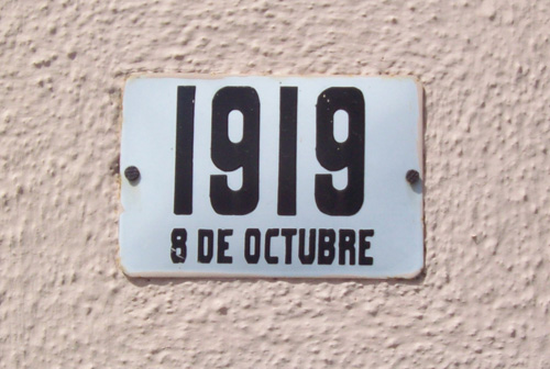 placa de nom de carrer