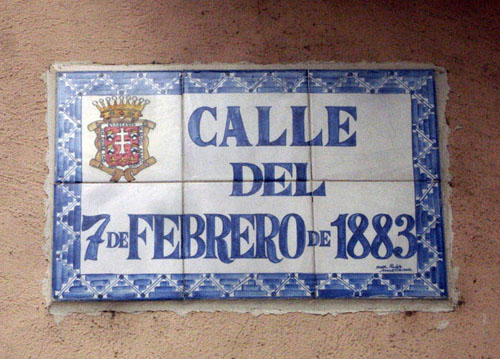 placa de nom de carrer