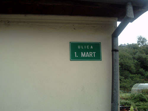 placa de nom de carrer
