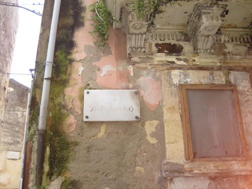 placa de nom de carrer