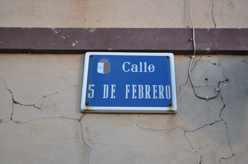 placa de nom de carrer