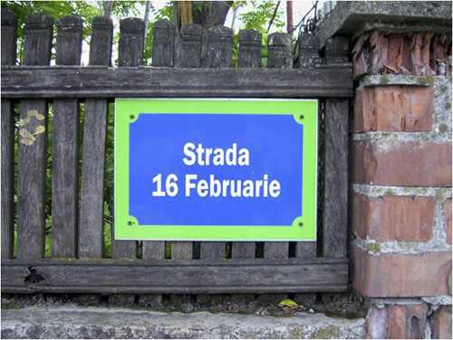 placa de nom de carrer