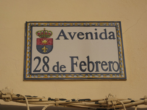 placa de nom de carrer