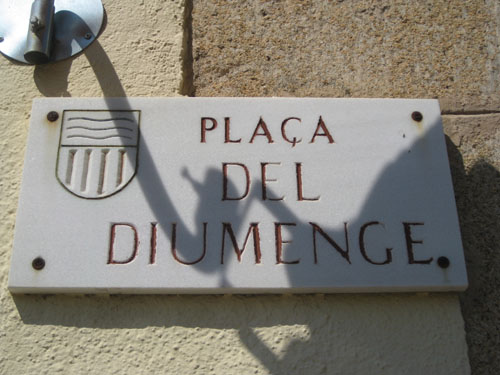 placa de nom de carrer