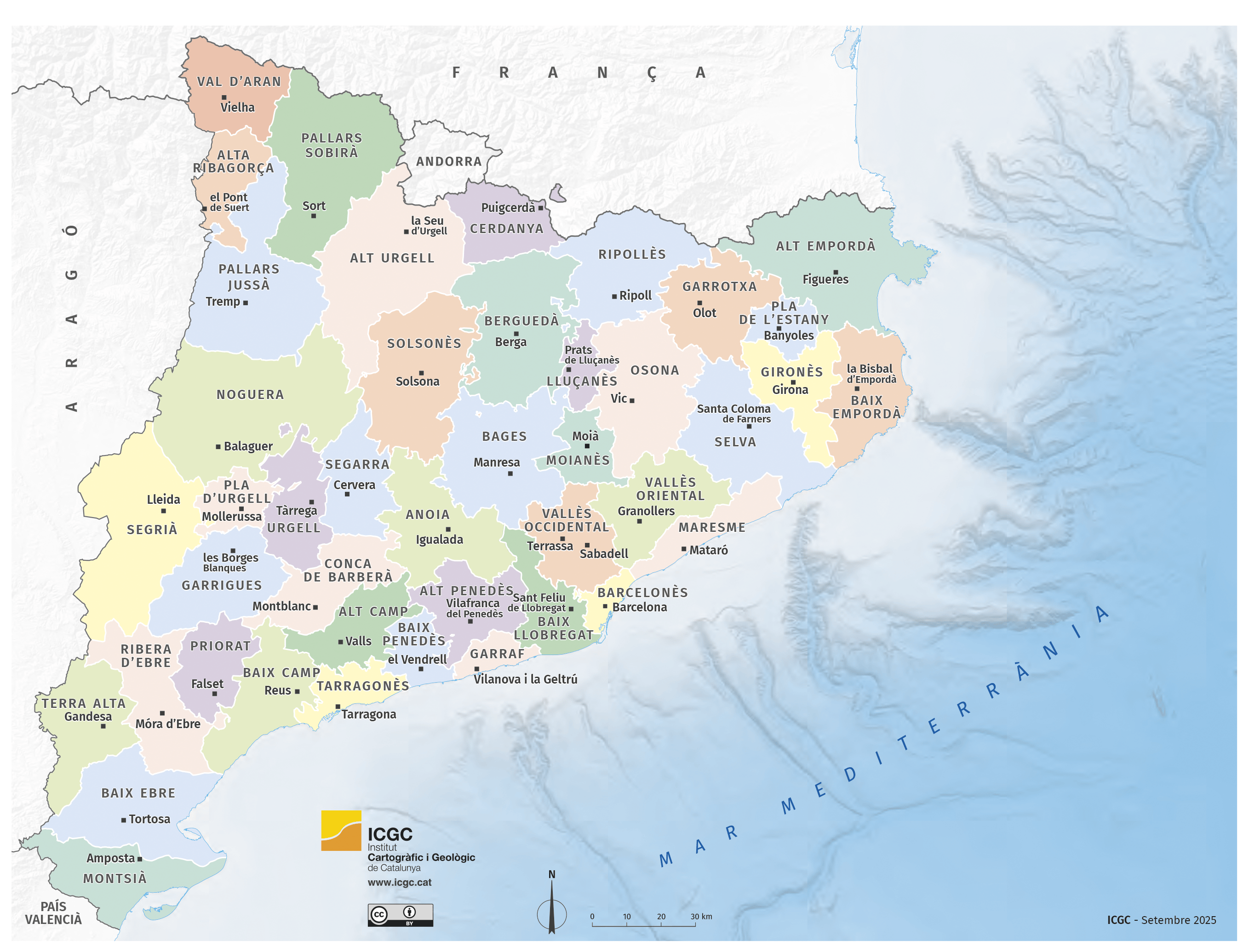 Comarques de Catalunya